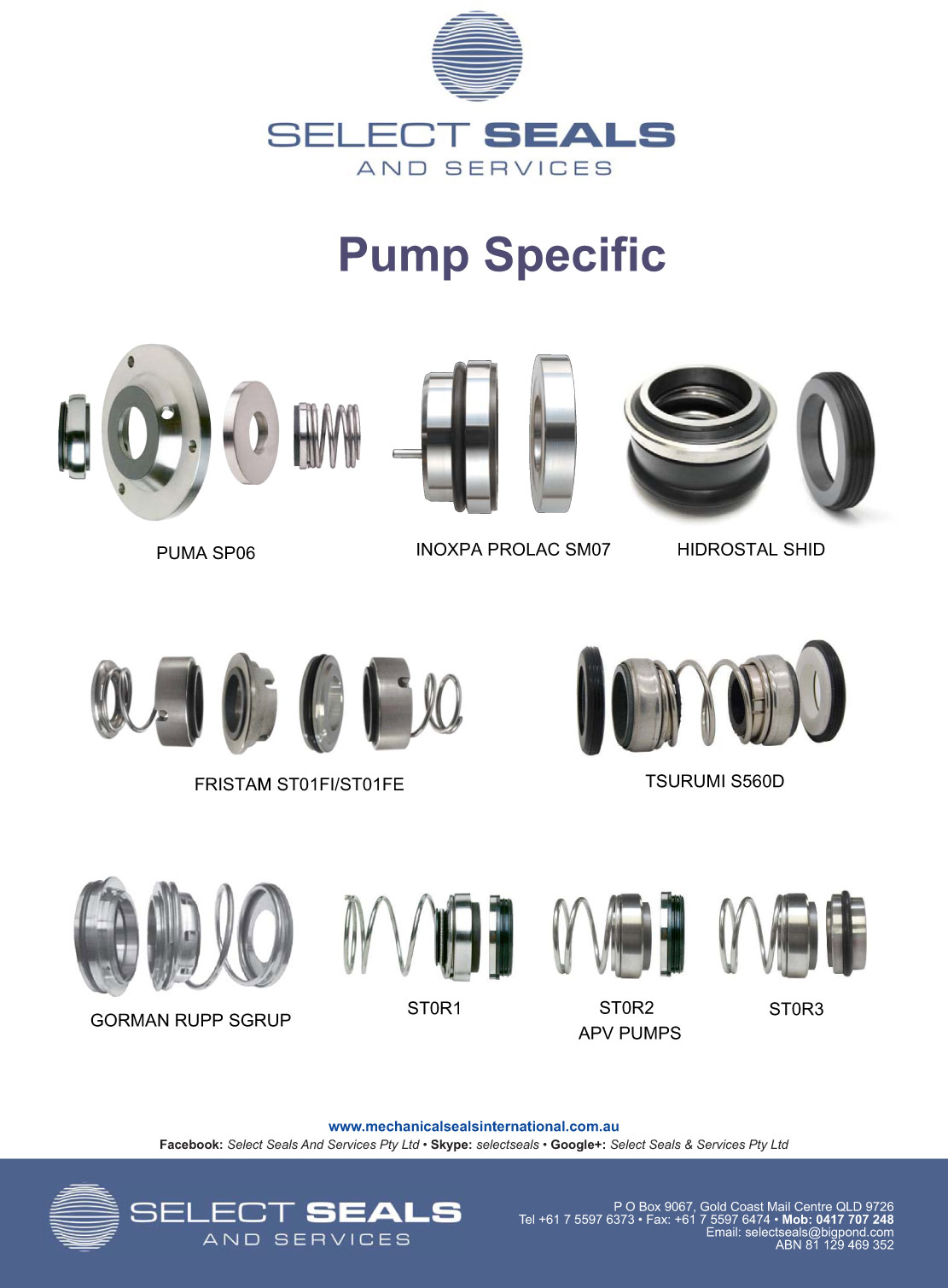 Types Of Mechanical Seals For Pumps